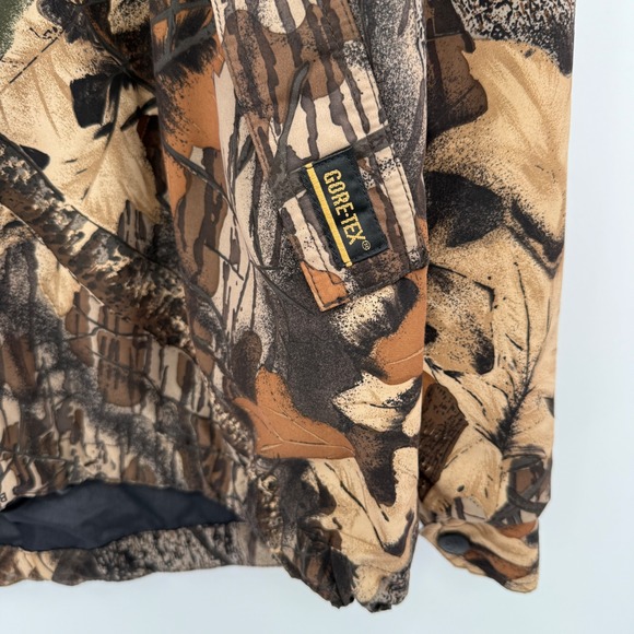Browning Hunting Jacket Mens Large Camo Camouflage Hooded Coat - Picture 12 of 13